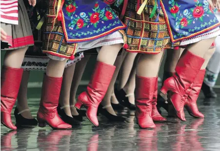  ??  ?? Try folk dancing with one of the many Victoria cultural groups offering classes and dance nights.