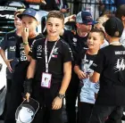  ?? XPB/PA ?? Debut: F1’s new ‘grid kids’