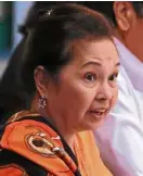  ?? —JUNJIE MENDOZA ?? Gloria Macapagal-Arroyo CEBU CITY—