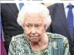  ??  ?? Not amused: Queen Elizabeth war kurz angebunden