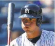  ?? Kathy Willens / Associated Press ?? Gary Sanchez was invited to the Home Run Derby ahead of players with more homers.