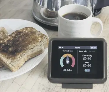  ??  ?? 0 Smart meters are designed to tell people how much energy they are consuming