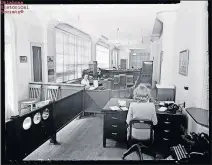  ?? [OKLAHOMA HISTORICAL SOCIETY PHOTO] ?? Offices of Cain's Coffee when the company was based at 1 NW 12 are shown in this undated photo.