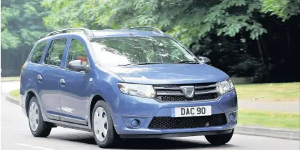  ??  ?? Dacia Logan MCV Laureate Prime dCi 90