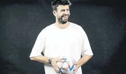  ?? LV ?? Gerard Piqué, exfutbolis­ta del FCB i fundador de la Kings League i de l'empresa Kosmos