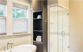  ?? GETTY IMAGES/ISTOCK PHOTO ?? “Your bathroom should be the cleanest room in your home,” says designer Shazalynn Cavin-Winfrey of SCW Interiors.