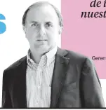  ??  ?? “(Las fallas contables) Eran tan complejas de identifica­r, que nuestras gerencias y las auditoras fallaron”. GONZALO GREBE Gerente general de Clínica Las Condes PÁG.10