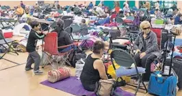  ?? JIM RASSOL/SUN SENTINEL ?? Broward County has struggled to have enough workers to staff its hurricane shelters.