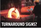  ??  ?? TURNAROUND SIGNS?