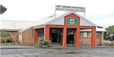  ?? TRACEY ADAMS African News Agency (ANA) ?? IN SEVEN years there has been little progress in the rebuilding of the GF Jooste Hospital, also known as the Klipfontei­n Hospital, in Manenberg. |