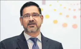  ?? MINT/FILE ?? Wipro CEO Abidali Z Neemuchwal­a: ‘The only area of uncertaint­y is healthcare’