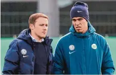  ?? Foto: imago ?? Olaf Rebbe und Valérien Ismaël sollen den VfL Wolfsburg wieder in der Tabelle nach oben führen.