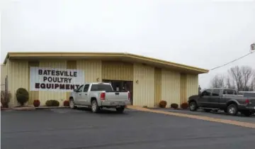  ?? SUBMITTED PHOTO ?? Batesville Poultry Equipment has been in business for more than 25 years, and the company has the experience to assist customers in all areas of the poultry industry.
