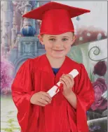  ??  ?? Daniel Daly, Kilbrin, graduated from Banteer Community Childcare.