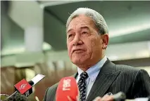  ?? PHOTO: GETTY IMAGES ?? It pays not to take Winston Peters literally, writes Liam Hehir.