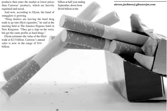 matterhorn cigarettes jamaica Cigarette trader Carreras has a new rival – drug dealers