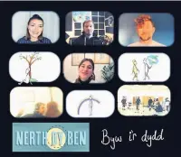  ??  ?? The Welsh single Byw i’r Dydd (Live for Today) was launched on Welsh Language Music Day 2021, with part of the proceeds going to Nerth Dy Ben (Strength of Mind), a new online platform set up by six friends to give people in rural Wales the strength to cope with stressful situations