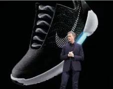  ?? MARY ALTAFFER/THE ASSOCIATED PRESS FILE PHOTO ?? Nike CEO Mark Parker and his team have told investors they are changing some aspects of the business, such as speeding up sneaker production.