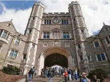  ?? Associated Press file photo ?? Princeton University, located in Princeton, N.J., was founded in 1746 and is one of the wealthiest universiti­es in the U.S., with an endowment valued at more than $26 billion.