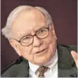  ?? FOTO: DPA ?? Das „Orakel von Omaha“: US-Starinvest­or Warren Buffett.