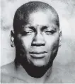  ??  ?? An undated photo of former heavyweigh­t boxing champion Jack Johnson.