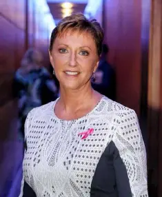  ??  ?? RANT: Majella O’Donnell complained about her friend’s search for a psychiatri­st, and many people agreed with her stance