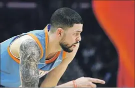  ?? Michael Owen Baker Associated Press ?? CLIPPERS guard Austin Rivers wants to take it game by game.