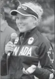  ??  ?? Brooke Henderson