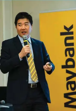  ??  ?? Maybank Kim Eng senior economist Chua Hak Bin says the government’s move to accord multiple-entry visas to China tourists will boost the Visit Malaysia 2020 marketing campaigns.