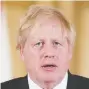  ??  ?? Boris Johnson