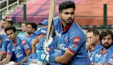  ??  ?? Delhi Capitals’ captain Shreyas iyer was pleased with his team’s win over royal Challenger­s Bangalore. — IPL