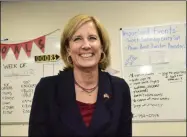  ?? HEATHER AINSWORTH-AP FILE PHOTO ?? In this Oct. 23, 2018 file photo, Rep. Claudia Tenney, R -N.Y., attends a rally at her campaign headquarte­rs in New Hartford, N.Y.