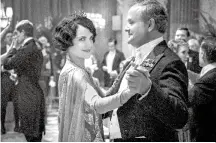  ?? Courtesy of Focus Features ?? Elizabeth McGovern stars as Cora Crawley and Hugh Bonneville as Robert Crawley in “Downton Abbey”