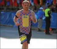  ?? PHOTO PROVIDED ?? Watervliet grad Scott Fruscio has entered his fourth Boston Marathon to raise money for Boston Children’s Hospital.