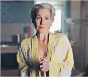  ??  ?? Taboo subject: Gillian Anderson plays the sex therapist, Dr Jean F Milburn, in the Netflix series Sex Education