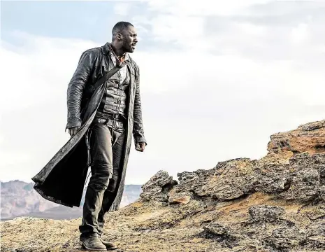  ?? Foto: Falcon ?? Poslední rytíř Roland Deschain, kterého hraje Idris Elba, se pouští do boje o záhadnou věž, která drží pohromadě celý vesmír.