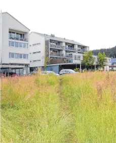  ?? FOTO: ARC ?? Die Bebauung beim Kronenarea­l ist zeigte die Zukunftsko­nferenz auf. nach wie vor Thema in Möhringen,