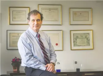  ?? ARLEN REDEKOP ?? Lawyer David Klein says his firm will be filing several class-action lawsuits against insurers after he received complaints from more than 50 B.C. businesses saying their claims have been rejected.