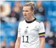  ?? FOTO: IMAGO ?? Alexandra Popp wird die DFB-Auswahl bei der EM in England anführen.