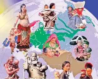  ?? LIBRO “TEXTOS MATERNOS” ?? MAPA. Eurasia, donde surgió el primer idioma de la humanidad partiendo de África, del cual derivaron las lenguas indoeurope­as durante la culminació­n de la Edad de Hielo, con la palabra “mamá” entre los primeros vocablos. |