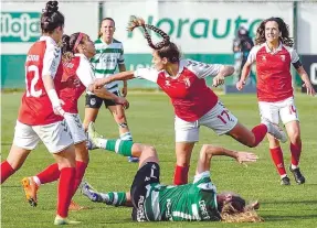  ?? ?? Braga e Sporting vão defrontar Benfica e Famalicão, respetivam­ente