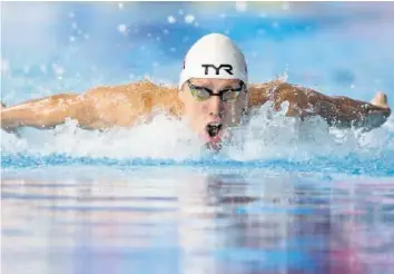  ?? EPA ?? Jérémy Desplanche­s ist erst der zweite Schweizer Schwimm-Europameis­ter nach Flavia Rigamonti.