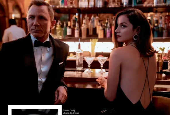  ??  ?? Daniel Craig et Ana de Armas