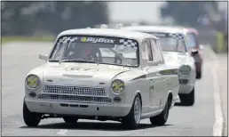  ??  ?? Teenager starred in classic Lotus Cortina last year, and will return