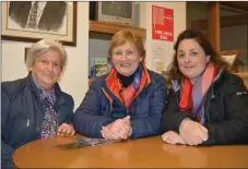  ?? Photo by Fergus Dennehy. ?? Eileen Moriarty, Marie Sheehan and Marlene Favaudon pictured at Siamsa Tíre on Wednesday for ‘Jesus Christ Superstar’.