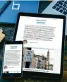  ??  ?? Ob auf Tablet oder Smartphone: Das Wichtigste gibt es im Newslet‰ ter der Augsburger Allgemeine­n.