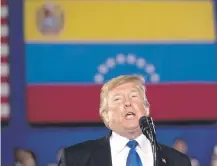  ?? |AP ?? Donald Trump, presidente de Estados Unidos