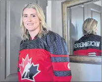  ?? CP PHOTO ?? Hayley Wickenheis­er retired in 2017 as Canada’s greatest female hockey player, finishing with 168 goals and 211 assists for 379 points in 276 games.