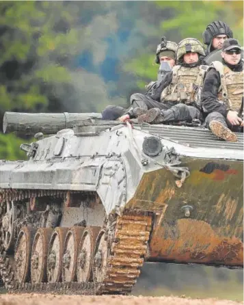  ?? // EFE ?? Maniobras conjuntas estadounid­enses y ucranianas en Alemania