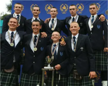  ?? Photo: Supplied ?? The St Andrew's College 1st VIII rowers (left to right) back row, Mitch de Kock, Alex Holmes, Henry Torr, Dane van Duren, Matt Harris, front row, Josh Warneke, Rorke Wilson, Alex Pezarro and Michael Thomas.